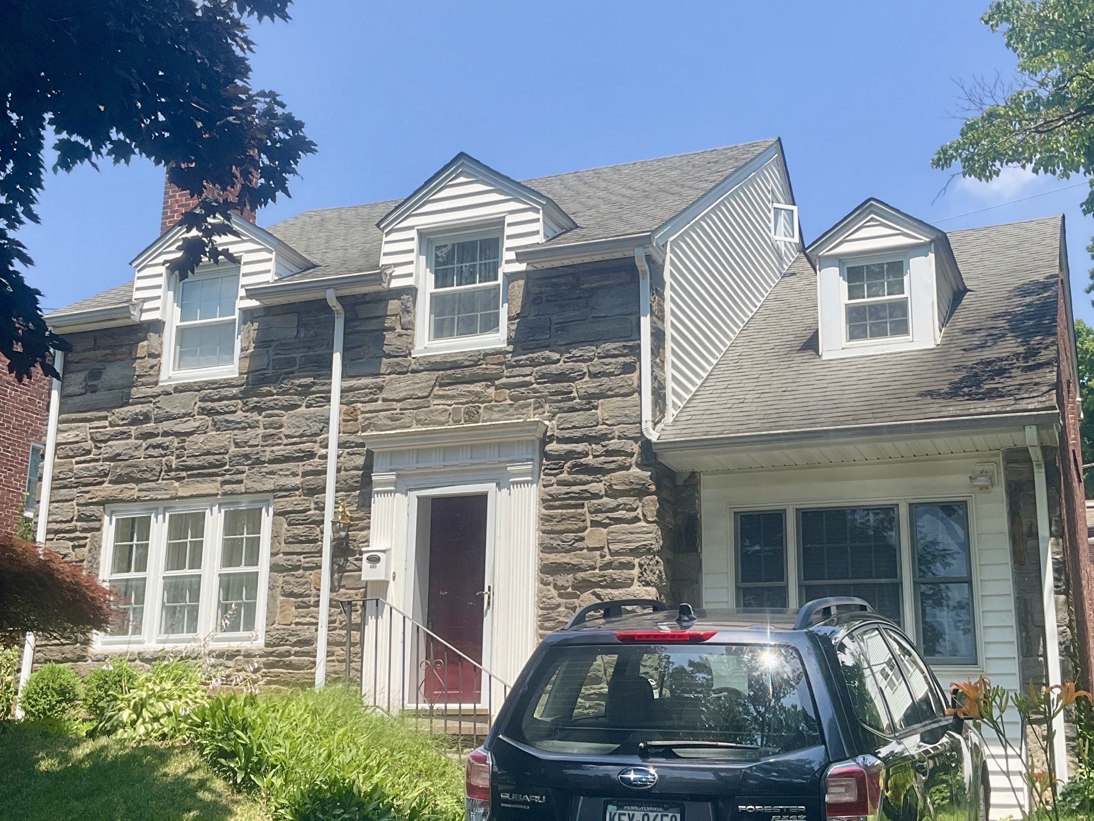 Home inspection by Tyler Gilger — Main Line stone colonial in Bryn Mawr, Pennsylvania