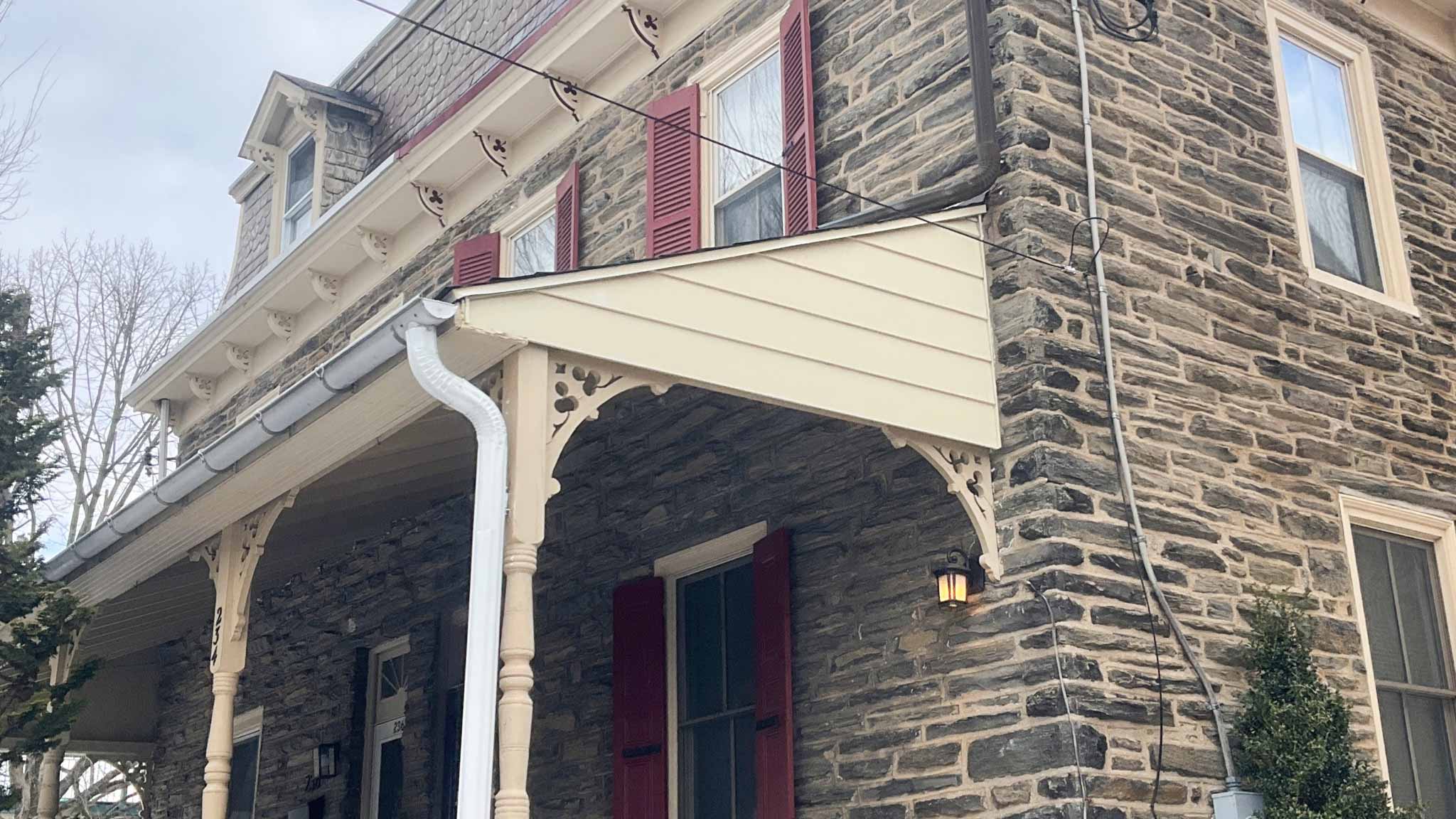 ValueGuard home inspection — Colonial Revival single on wooded lot in Chestnut Hill Philadelphia