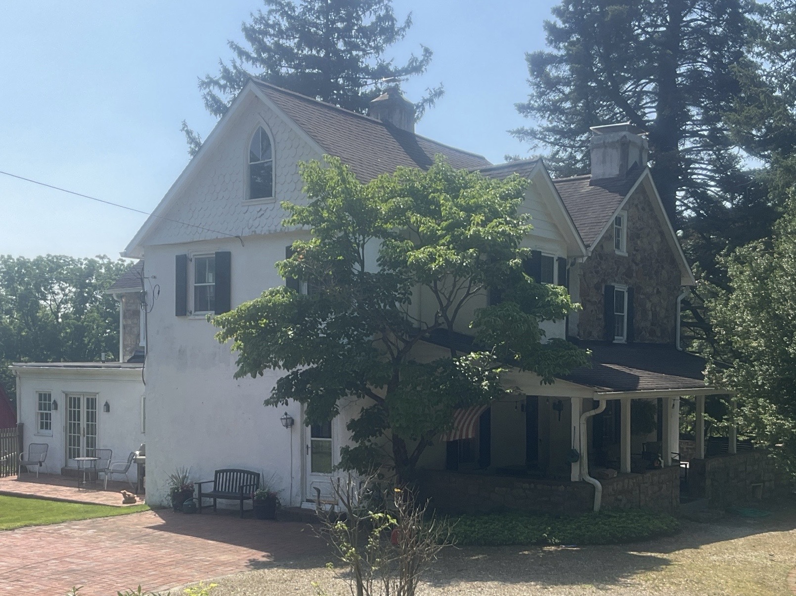 Home inspection by Michael Baltrush — historic stone farmhouse in Malvern, Chester County, Pennsylvania