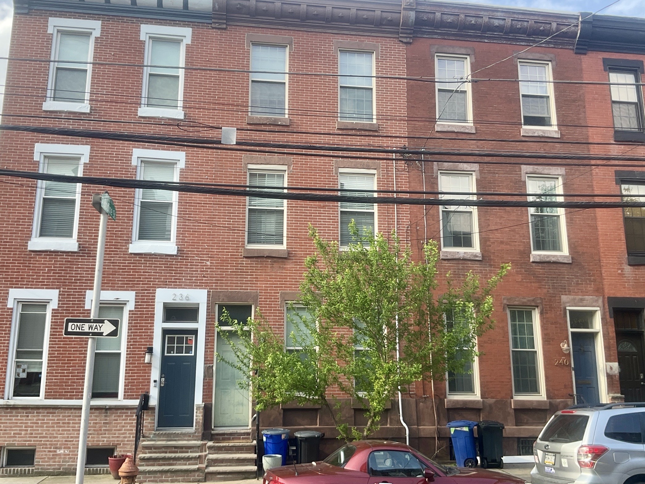 Home inspection by Michael Baltrush — classic three-story brick rowhome in Northern Liberties, Philadelphia