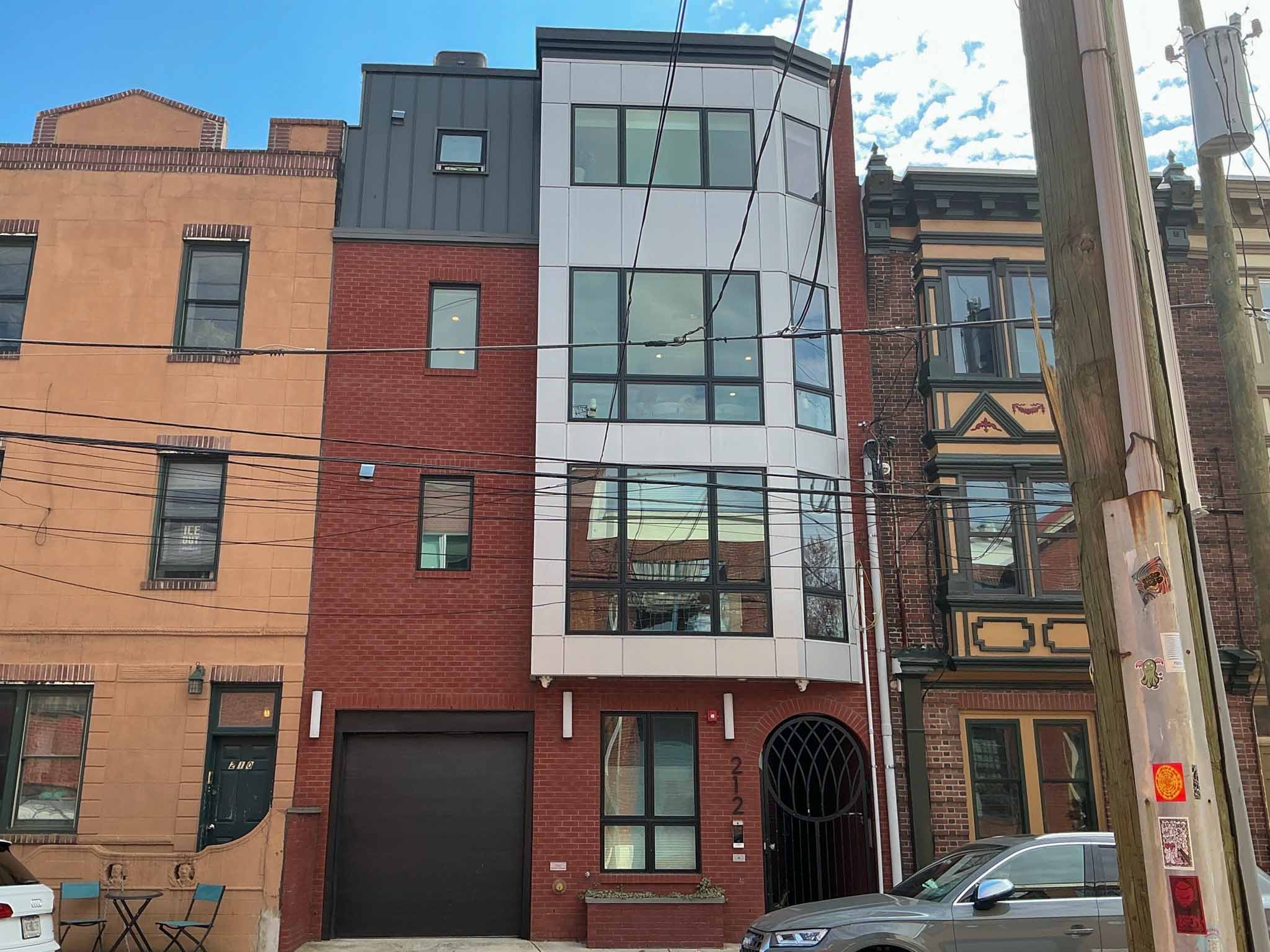 ValueGuard home inspection — modern infill new-construction townhome in Queen Village Philadelphia