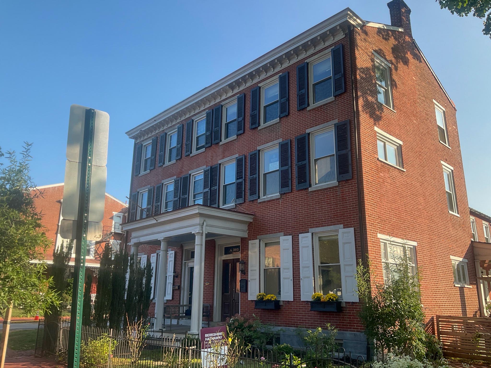 ValueGuard home inspection — historic brick townhome in West Chester borough Chester County