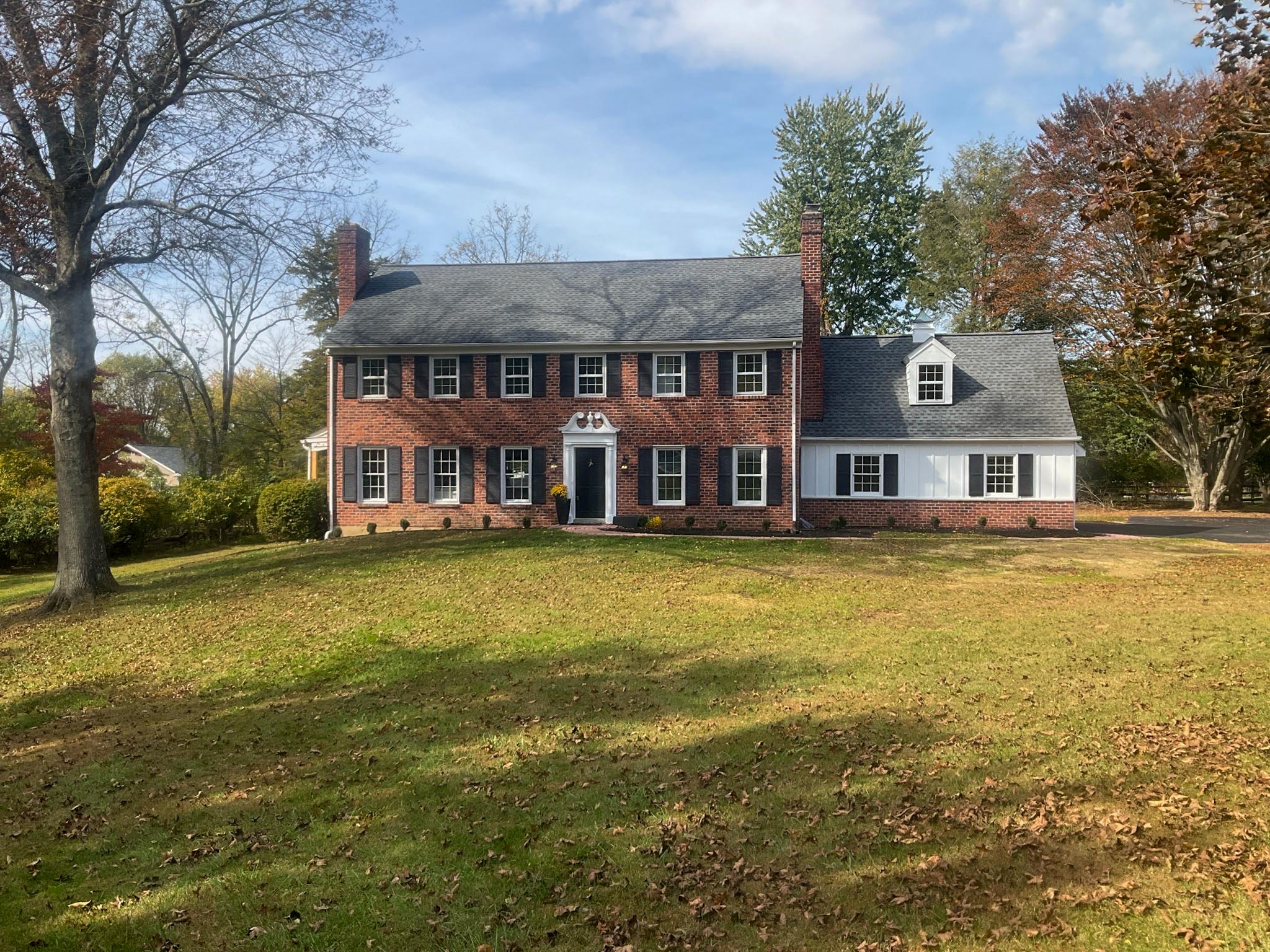 ValueGuard home inspection — classic brick colonial in Media Delaware County