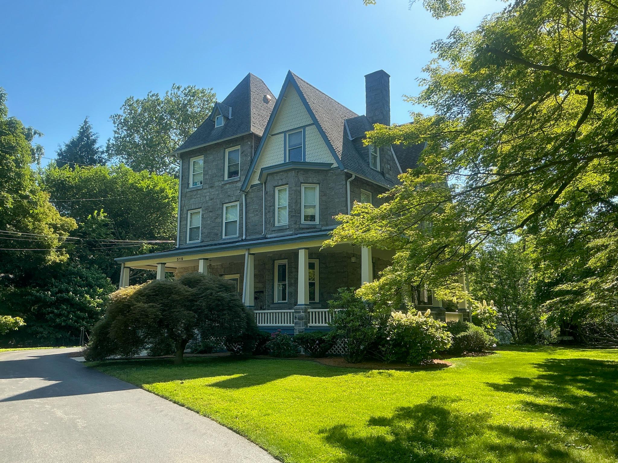 ValueGuard home inspection — historic Victorian stone home in Swarthmore Delaware County