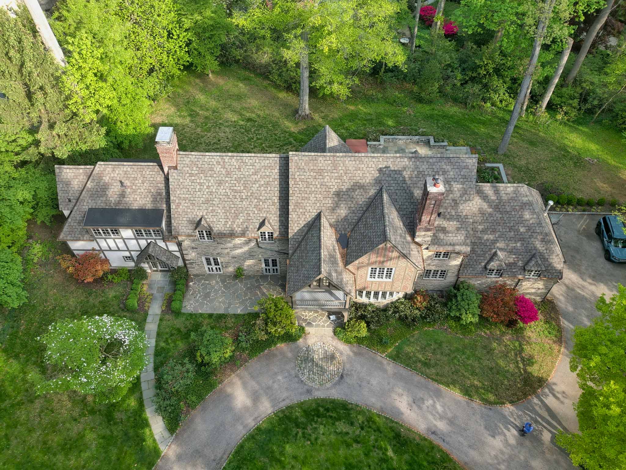 ValueGuard home inspection — Tudor stone Main Line estate in Haverford Montgomery County