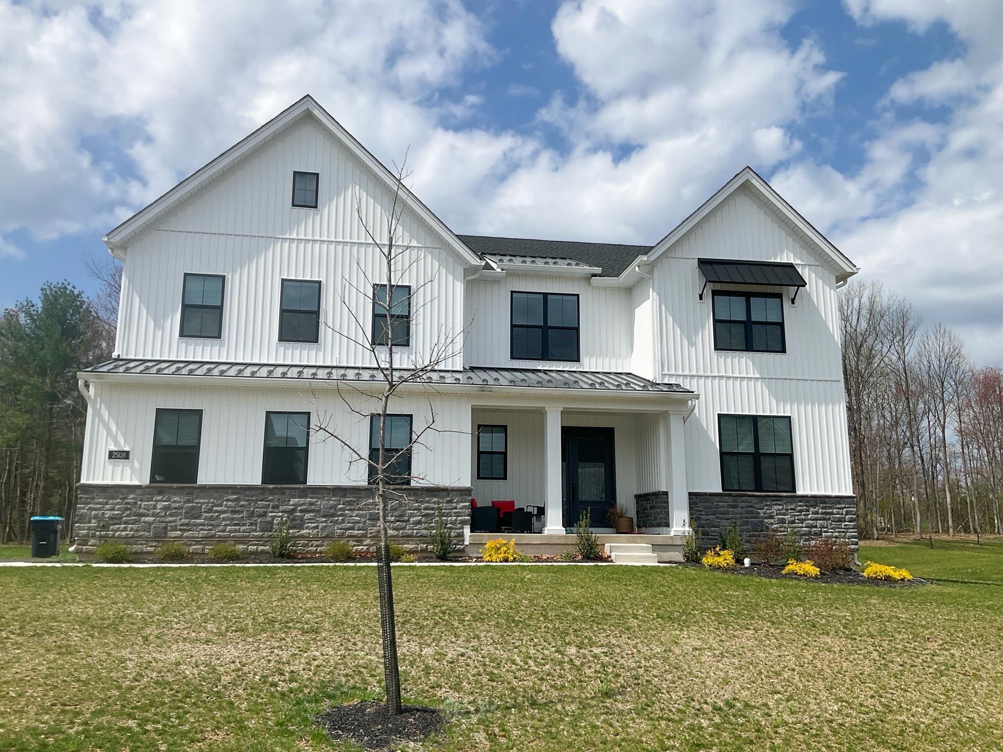 ValueGuard home inspection — new construction modern farmhouse in Lansdale Montgomery County